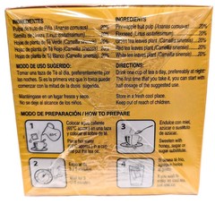 Pinalim Te GN Vida Lose Weight With Pineapple Tea 30 Bags