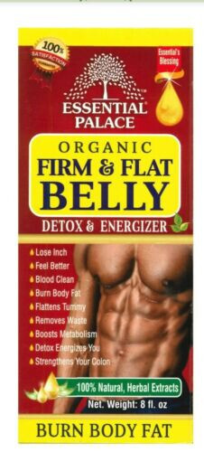 Essential Palace Organic Firm & Flat Belly Detox & Energizer 8oz