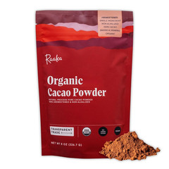 Chocolate Organic Cacao Powder – Unsweetened, Non-Alkalized, Perfect for Baking,