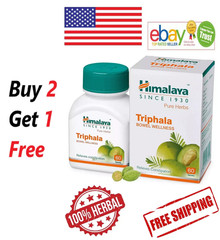 Himalaya TRIPHALA Natural For Digestive Wellness With Free Shipping – 60 Tablets