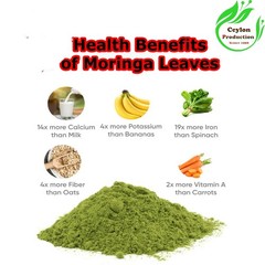Organic Moringa Leaf Capsules 600mg Natural Moringa Oleifera Herbal Supplement