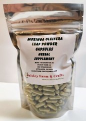 Moringa Oleifera Leaf Capsules NON GMO – All Natural – Made Fresh On Demand!