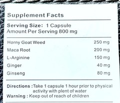 30 PILLS BEAST Fast Acting Male Performance Supplement 650mg enhan la pep xxxpl