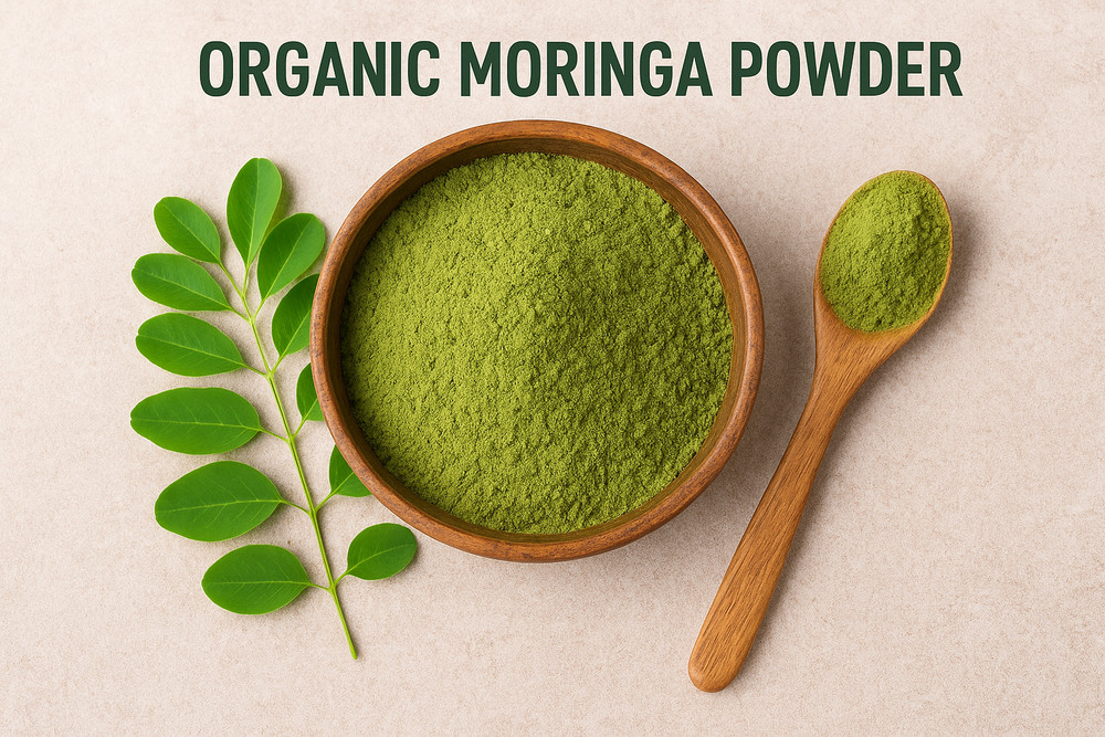 Organic Moringa Powder 3.5 oz (100 gm)