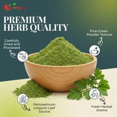 Parsley Herb Powder (Petroselinum crispum) Leaf Powder Premium FREE SHIP