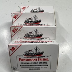 Fisherman’s Friend Extra Strong Cough & Sore Throat Lozenges 4 Pack Exp 08/2027