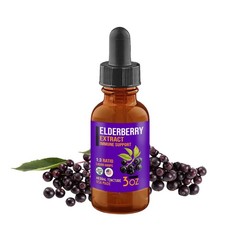 Elderberry Extract – Syrup – Tincture – Immune Support – USA