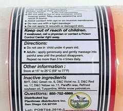 BALSAMO DE TIGRE POMADA ANALGESICA TIGER BALM 100 grs Made in Mexico
