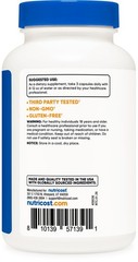 Nutricost Magnesium Glycinate Capsules (180 Capsules, 210 mg Per Serving)