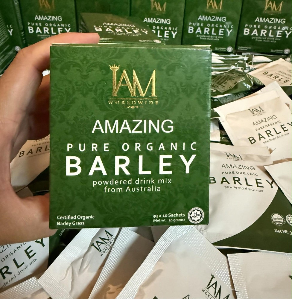 IAM Amazing Pure Organic Barley 1 Box (New Packaging – Exp. 2028)