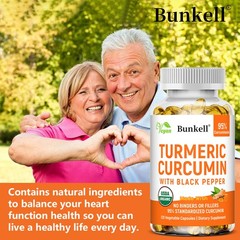 Turmeric Curcumin Highest Potency 95% 1935mg with Black Pepper Extract 15MG