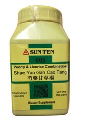 Sun Ten – Peony & Licorice Combination Granules / Shao Yao Gan Cao Tang / 芍藥甘草湯