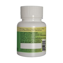 CalmEarth Arjuna Organic Capsule 100% Pure Terminalia Arjuna Heart Care
