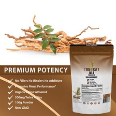 100G TONGKAT LONGJACK PASAK 100% PURE ROOT GRADE A EXTRACT 200:1 POWDER