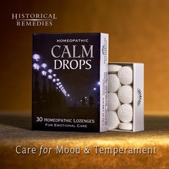 Historical Remedies Calm Drops Homeopathic Lozenges (3 30 Count (Pack of 3)