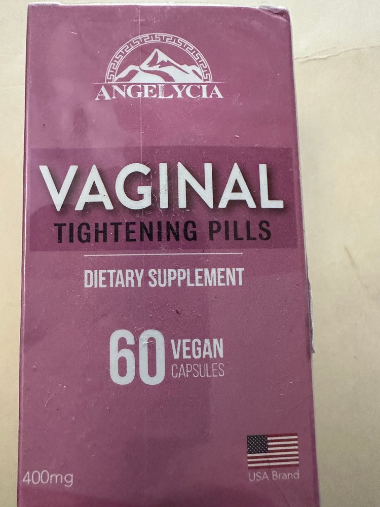 Angelycia Vaginal Tightening Pills – Vegan – 60 ct – 07/2026+