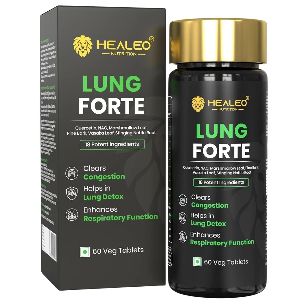 Healeo Nutrition Lung Forte Tablets, 60 Tablets y139