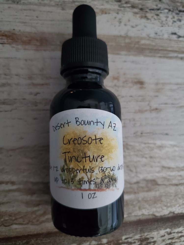 Creosote/Chaparral Tincture – herbal infusion/extract – 1 oz – wildcrafted