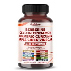 Berberine Cinnamon Apple Cider Vinegar Turmeric – Overall Wellness Support