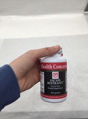 Health Concerns Escape Restraint 90 Capsules Exp. 02/2027 Sealed & NEW