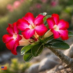 5 Desert Rose Seeds Mixed colors Adenium obesum Houseplant FREE SHIPPING