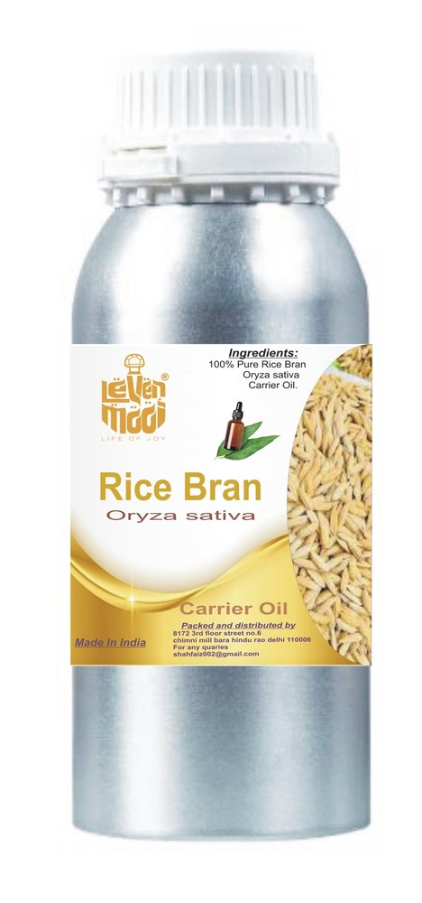 Levenmooi Rice Bran 100% Oryza Sativa Pure & Natural Carrier Oil Qb732