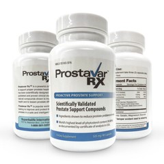 PROSTAVAR RX – 5 Bottles – Proactive Prostate Support – MFG Direct & Fresh!