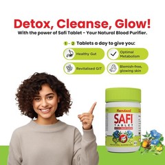 Hamdard Safi Tablet for Natural Blood Purifier & Skincare health wellness 60N