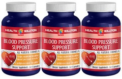 Blood pressure pills BLOOD PRESSURE SUPPORT COMPLEX Against plaque formation,1B