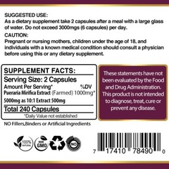 240 PILLS BIGGER BREAST GROWTH ENHANCEMENT BUST FIRMING 5000MG ENLARGING BREASTS