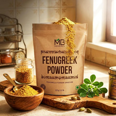 Fenugreek Seeds Powder 1 Pound | 16 oz / 454 Gram | Organically Grown Fenugreek