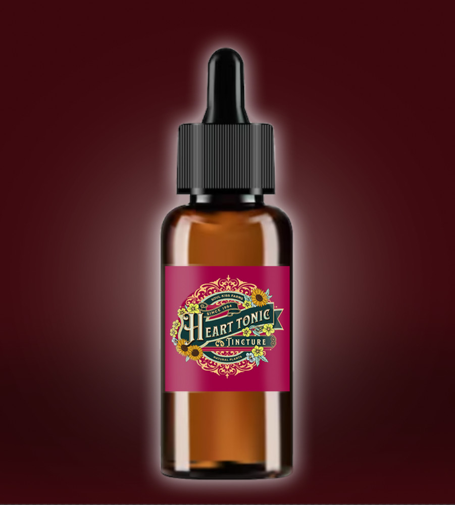 Heart Tonic HAWTHORN BERRY Extract Heart Support Tincture Herbal Remedy USA