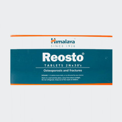 Himalaya Herbal REOSTO 60 Tablets (2X30s), Osteoporosis & Fractures FREE SHIP