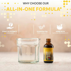 Organic Maca Root Liquid Drops Including Ashwagandha&Beet and LArgini&Fenugreek