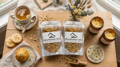 Wild Crafted Chamomile Flowers Dried ~ 4 oz. Freshly Packed USA Free Ship