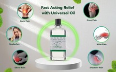 3 Bottle Axe Brand Universal Oil Medicated Oil Quick Fast Headache Relief 56ml