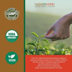 Organic Bhumy Amalaki Powder 100 Vegicaps – Certified Herbal Supplement, Immune