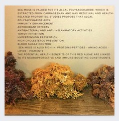 Sea Moss & Black Maca Root Capsules – 2000mg Dr Sebi fresh made