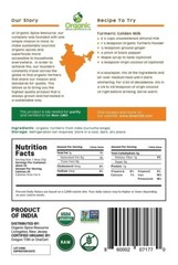 Polvo Orgánico de Cúrcuma – Curcuma Organica en Polvo Turmeric Powder 8 Oz NEW