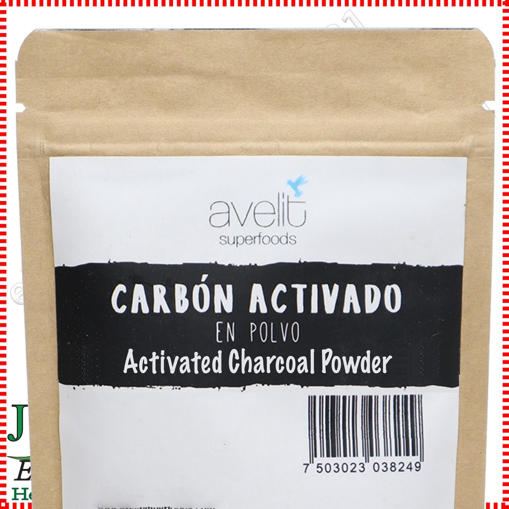 ACTIVATED CARBON POWDER CARBON ACTIVADO AVELIT 50 G 1.76 OZ