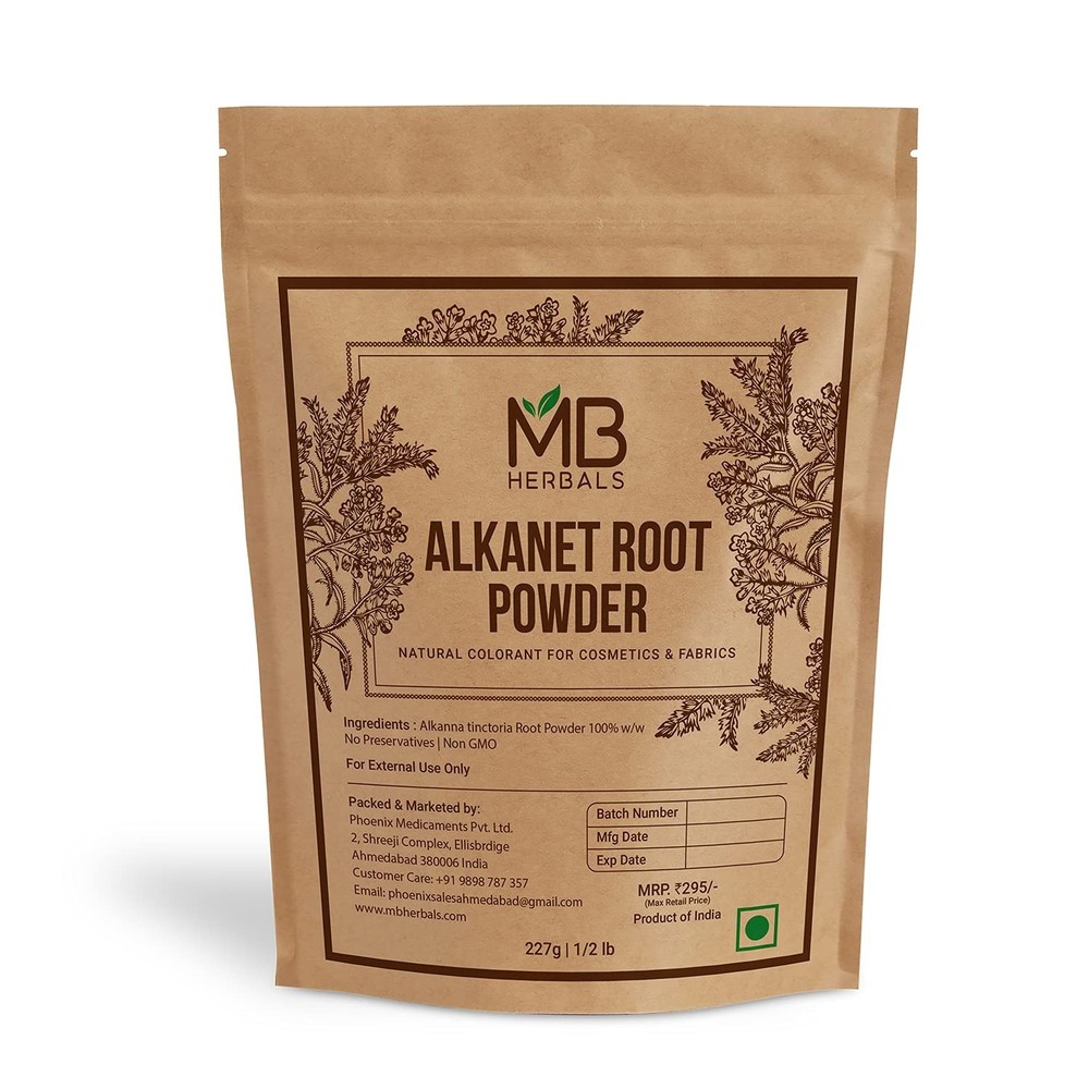 Alkanet Root Powder 8 Oz / 227 Gram | Alkanet Powder | Ratanjot/Alkanna Tinctori
