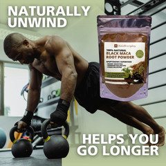 Maca Root Powder Black Raw Pure Natural NonGMO Peruvian Superfood Bulk