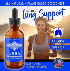 Artisan Lung & Respiratory Support Tincture Mullein, Elecampane Thyme +MORE USA