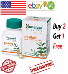 Himalaya SHALLAKI Herbal For Bone & Joint Wellness With Free Ship – 60 Tablets