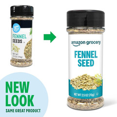 , Fennel Seed, 2.5 Oz