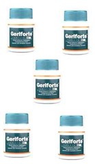 Herbal Geriforte Tablets – 60 Tablets Each – PACK OF 5 | Exp 12-2028 |