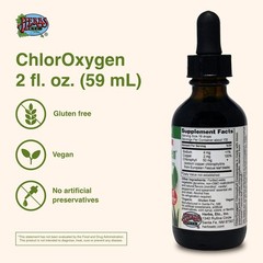 Herbs Etc. ChlorOxygen Chlorophyll Concentrate Liquid, 1 fl oz, 2 Pack