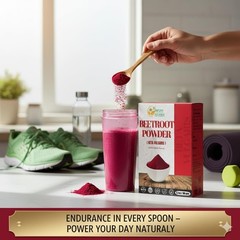 Versatile 100% Natural Beetroot Powder – Ideal for Baking, Smoothies, 5.3 oz