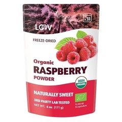 Non-GMO Freeze-Dried Raspberry Powder 6oz – Perfect for Recipes & Shakes
