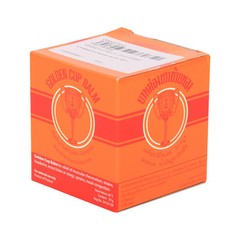 Gold Cup Balm Thailand Herb Insect Bites Massage Muscle 50g.